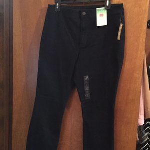 NWT - high rise, indigo blue, 15